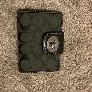 Green Coach Wallet